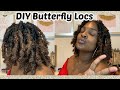 DIY Butterfly Loc Tutorial! 🦋🦋
