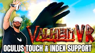 Valheim VR Oculus Touch and Valve Index Support Gameplay