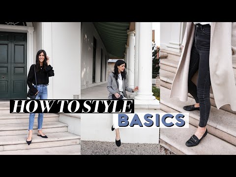 MAKE BASIC OUTFITS LOOK CHIC! [ Wardrobe Basics 101] Scandi / Minimal Style Outfits | Mademoiselle