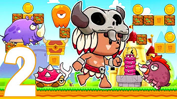 Tribe Boy Jungle Adventure - Capítulo #2 Niveles 11-16 - Juegos para Niños