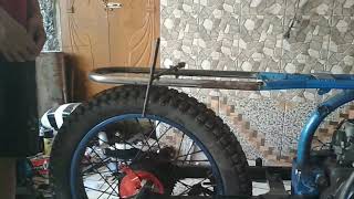 Rx King Modif Trail 2 Tahap Rangka Belakang