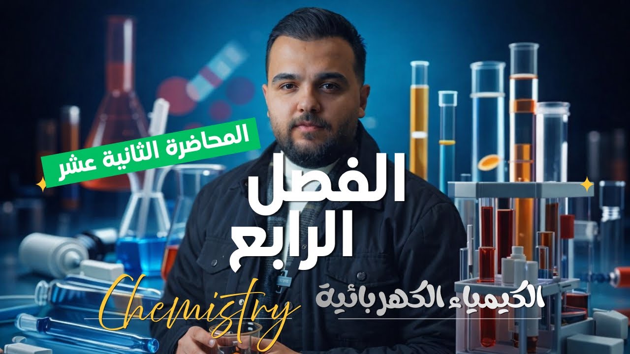 كيمياء السادس العلمي | الفصل الرابع | المحاضرة 12 (معادلة - نينرنست-3) | 2026