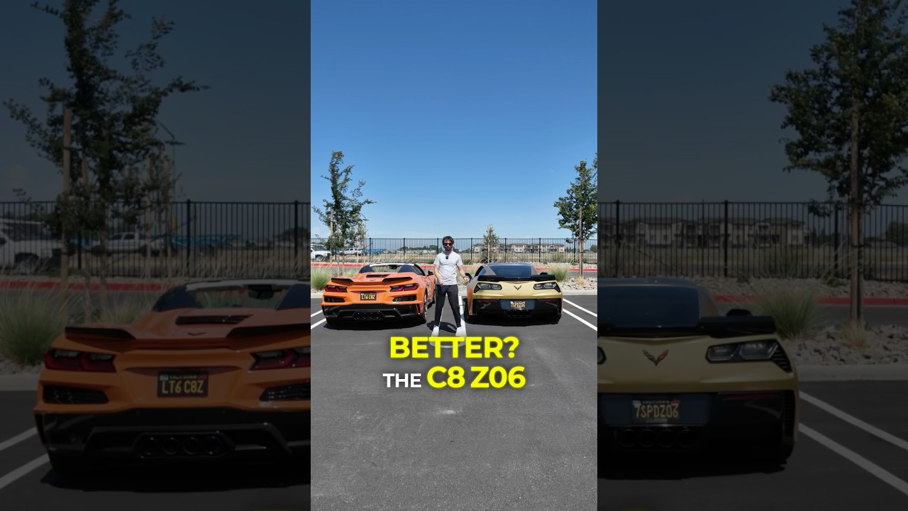 C8 Z06 vs C7 Z06 — Which One SCREAMS Harder? 