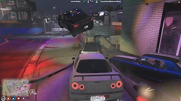 Matt and Hydra Play Bumper Cars With A Cop Mid Chase (Cop Gets Mad) | NoPixel Mandem GTA RP