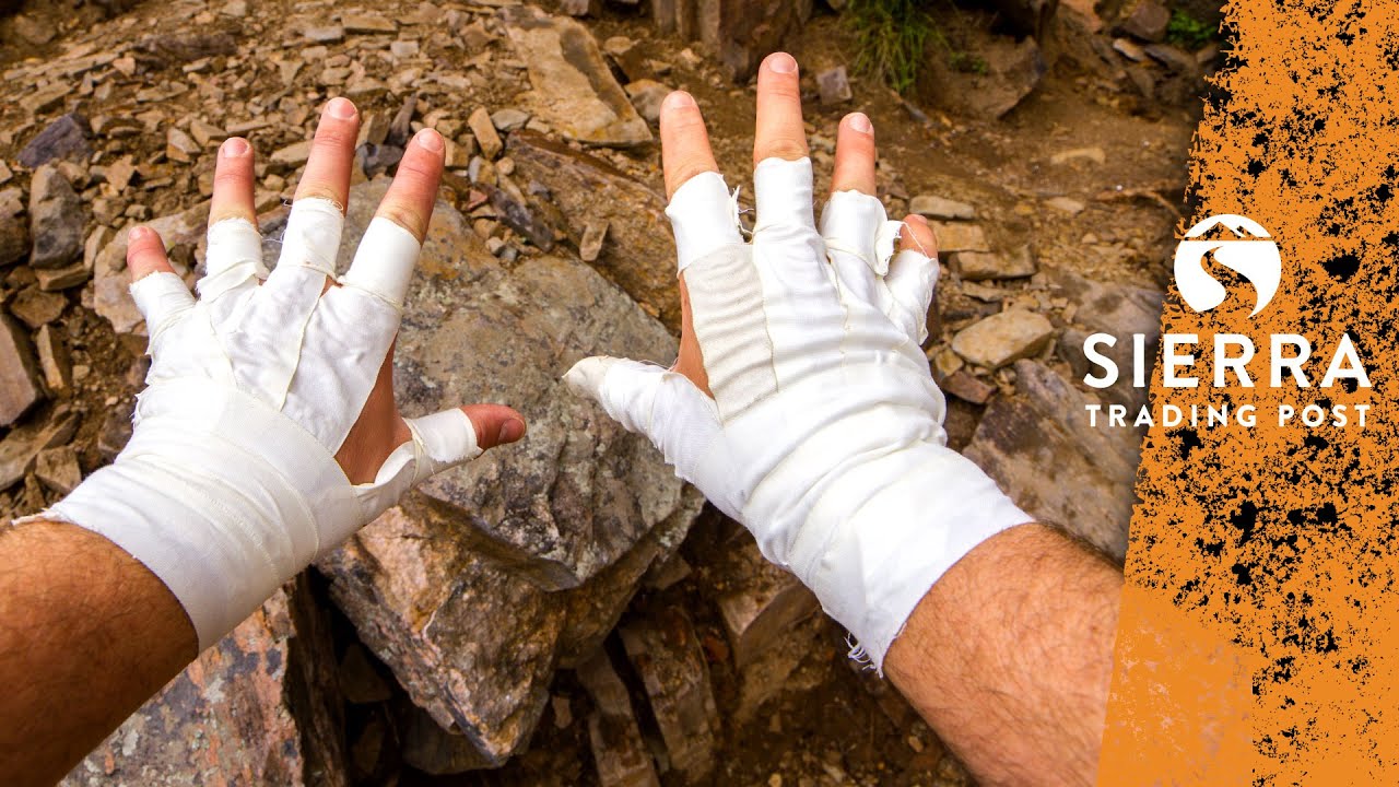 Rock Climbing: How To Make Tape Gloves - YouTube