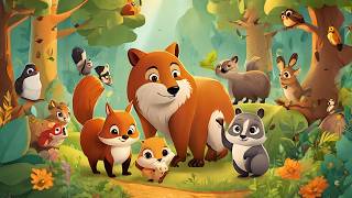 Kırmızı Sincap ve Kaybolan Karıncalar 🐿️🐜 | Gece Ormanında Yol Bulma Şarkısı