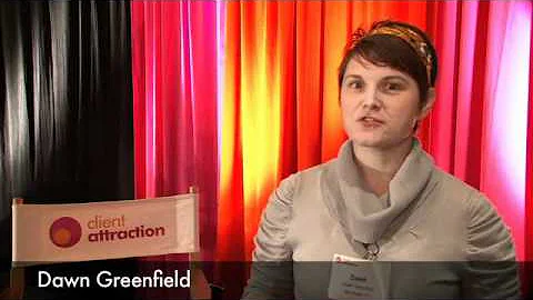 Dawn Greenfield from the 2011 Get More Clients Wor...