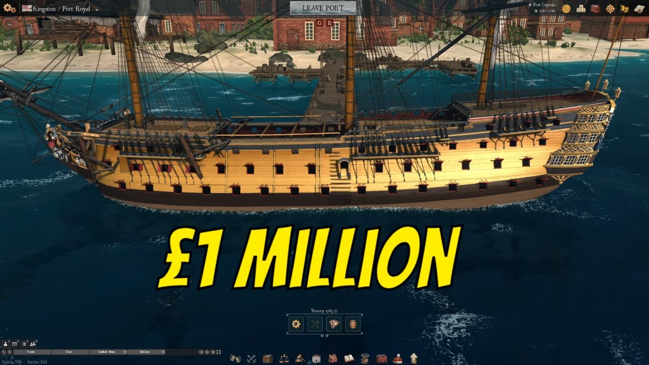 Inception Financialnavy How To Make Your First Million £$ / Naval Action F2P Money Making - YouTube