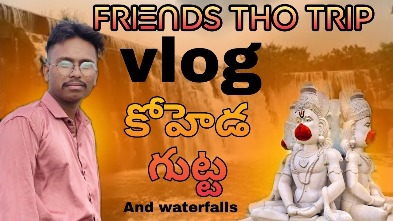 Koheda gutta || Hanuman temple || Highway waterfalls near Hayathnagar and friends tho trip vlog