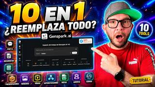 Genspark AI Workspace ¿de verdad reemplaza 10 herramientas? 🚀 Tutorial en español