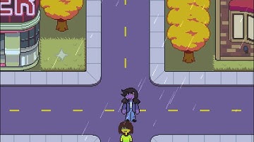 Deltarune Ch4 Weird Route - Conversation with Susie after Noelle