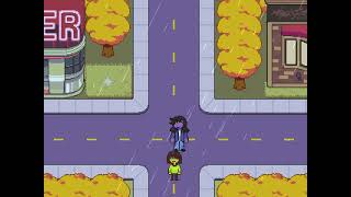 Deltarune Ch4 Weird Route - Conversation with Susie after Noelle's house