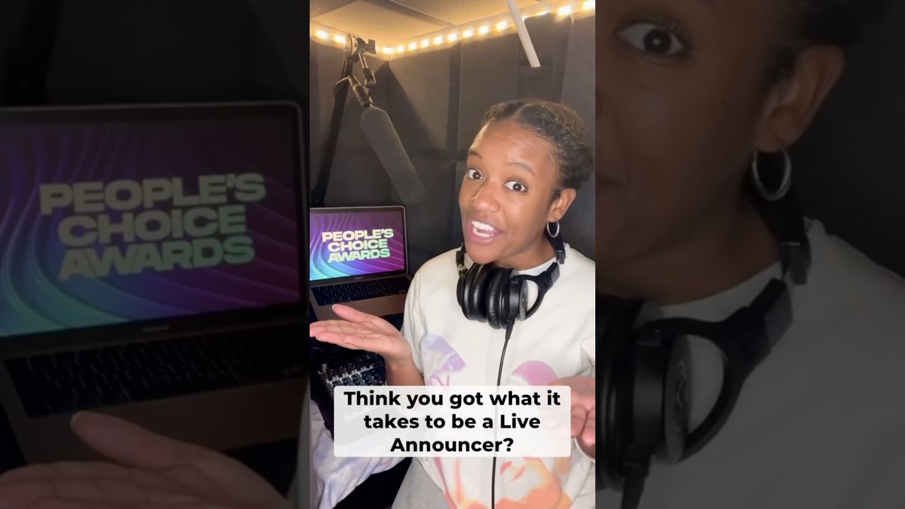 Think YOU got what it takes to be a Live Announcer? LETS HEAR IT!!🎙️✨💜 