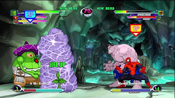 Marvel vs Capcom 2- ii Mr CuDi vs iDJSw4g- Match #2- (Clean Sweep)