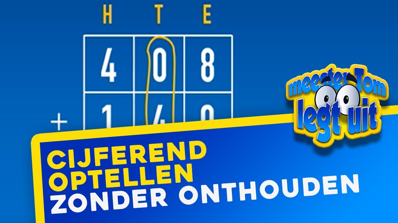 Video: Cijferend optellen zonder onthouden