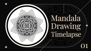 Mandala Timelapse Procreate 001
