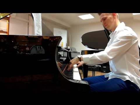 Yamaha CF4 and short piece of Chopin's Polonaise Brillante in E flat Major