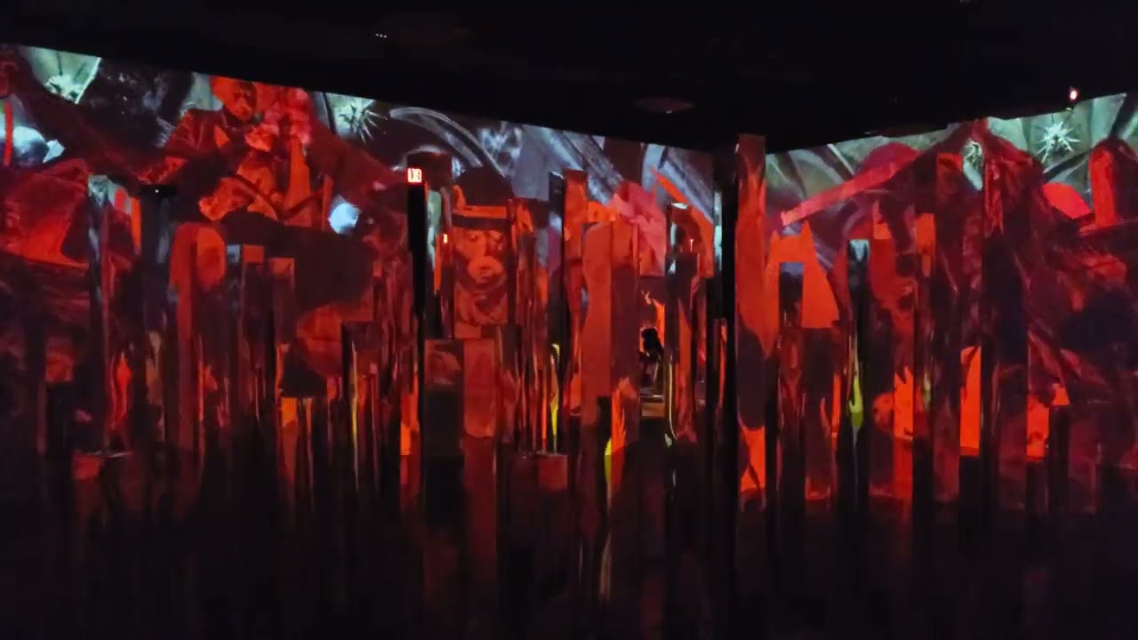 Immersive Frida Kahlo exhibit Dallas - mirror room pt 2