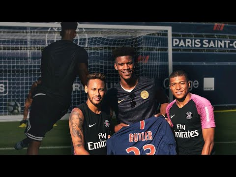 Neymar and Mbappe taught me how to take penalty kicks. | Jimmy Butler Travel Vlog