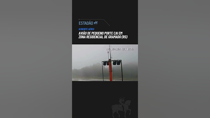 Avião de pequeno porte cai em zona residencial em Gramado; governador diz que não há sobreviventes