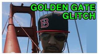 Watch Dogs 2 - Golden Gate Glitch - Selfie Camera Glitch