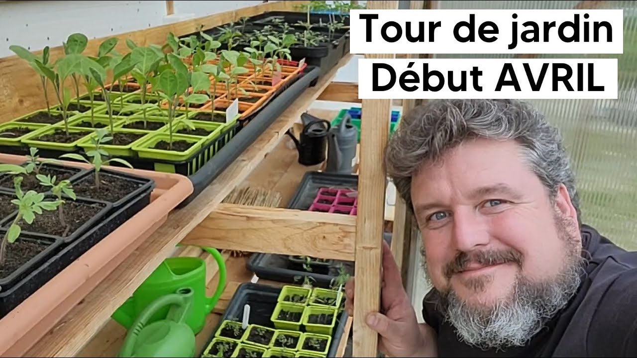 Grand tour de jardin en ce début avril