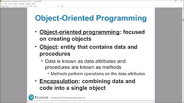 CS101 Lecture:  10.1:  Procedural and Object-Oriented Programming