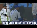 Great Running Catch Turns into a Home Run, a breakdown
