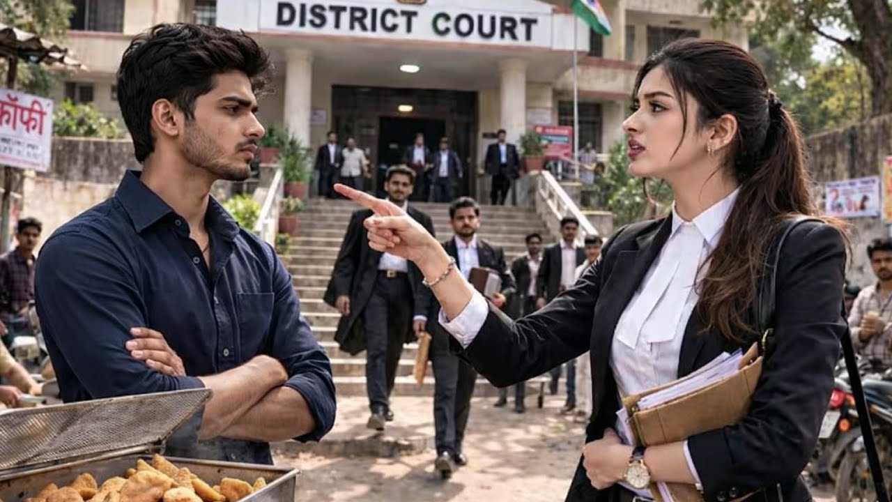 वकील लड़की ने समोसा बेचने वाले को कहा “तुम्हारी औकात क्या है?”… 10 मिनट बाद जज के सामने जो हुआ 😳⚖️