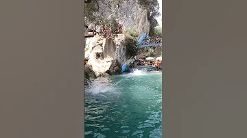 شلال عين الزرقاء في تطوان شمال المغرب 