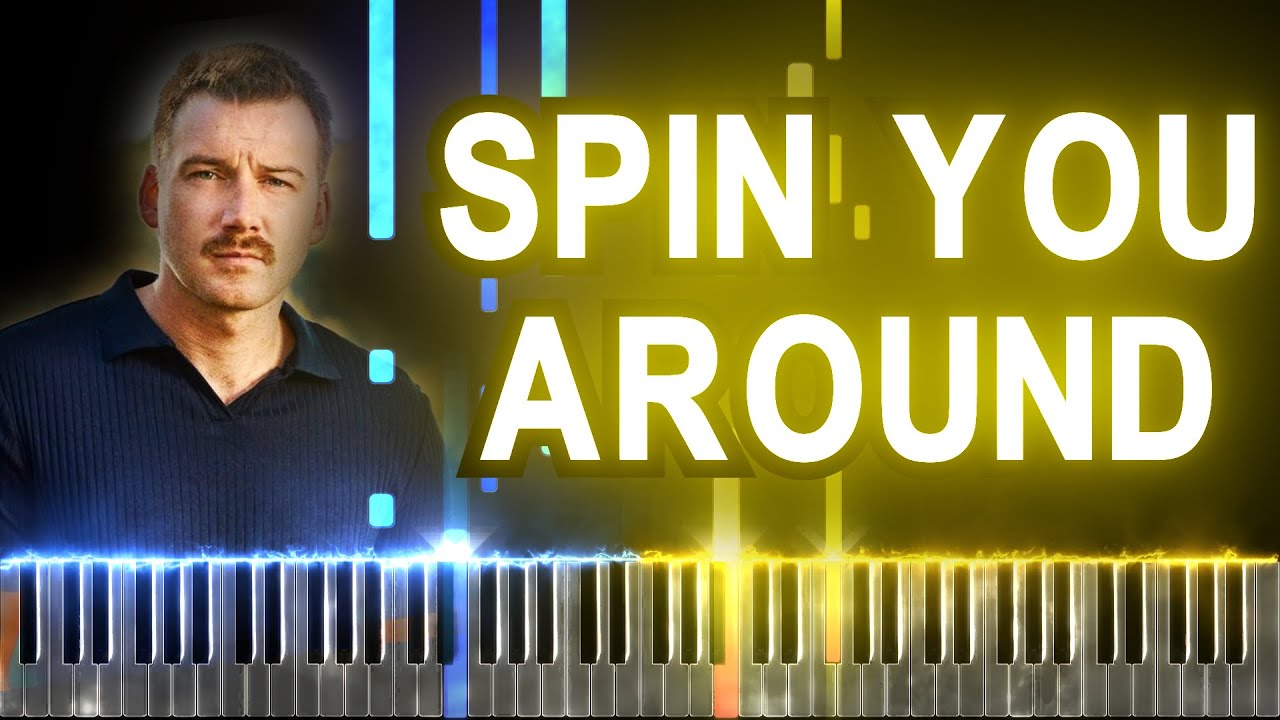Morgan Wallen - Spin You Around | Synthesia Piano Tutorial