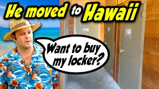 Owner moved to Hawaii and sold me his locker. We SCORED!