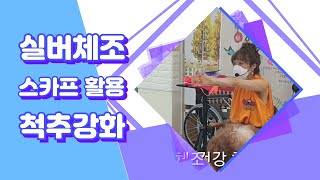 [어르신척추강화체조]맨손,스카프 활용