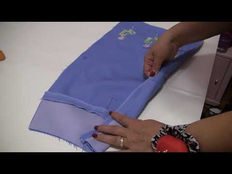 How to put in an invisible zipper using Wonder tape for sewing