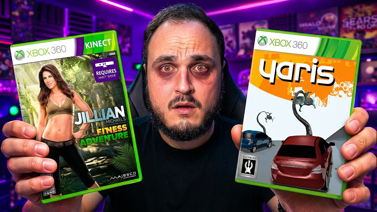 Joguei as maiores BIZARRICES do XBOX 360 em 1 vídeo