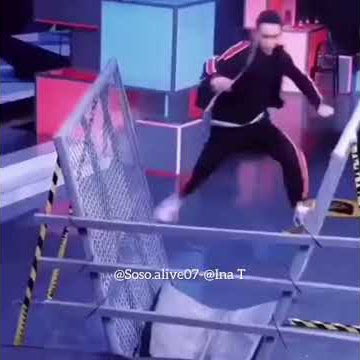 Xu Kai can jump over the iron without being touched😱😯! #shorts #xukai #chengxiao