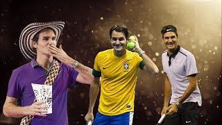 Roger Federer - Top 10 Funny Moments in Exhibition Matches