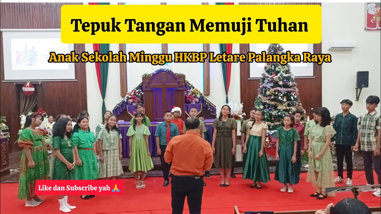 Tepuk Tangan Memuji Tuhan - Anak Sekolah Minggu HKBP Letare Horong III 