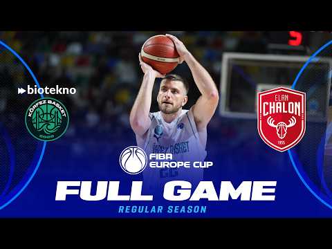 Regular Season | Biotekno Korfez Basket v Elan Chalon | Full Game | FIBA Europe Cup 2026-27