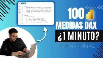 Cómo crear MUCHAS medidas DAX en Power BI ¡en un minuto!