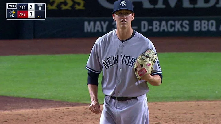 NYY@ARI: Mullee fans Goldy for first ML strikeout