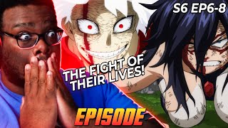 My Hero Academia Season 6 FULL Episodes 6, 7, & 8 Reaction | The League of Villains Take the Lead