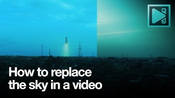 How to replace the sky in a video using VSDC