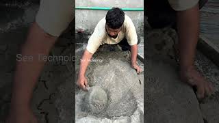 Amazing Cement Crafting Short #Seetechnology #Cementprojects #Dye