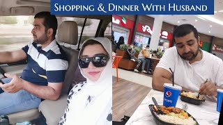 Shopping & Dinner With Husband||Sale Lagi Ho To Shopping Ka Maza  Ajata Ha