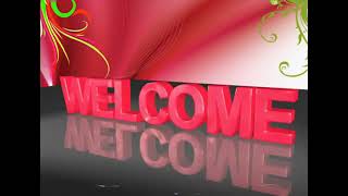 3D Welcome animation Title Animation in sriyaditha 3D Animation India