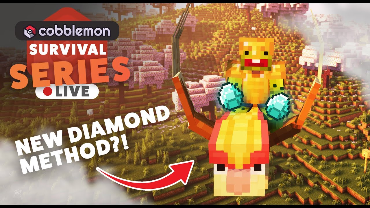 THE BEST MINECRAFT MOD! Cobblemon Survival 1.6 | Stream Highlights #4 ...