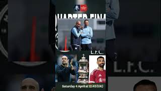 #mancityvsliverpool  FA Cup Qtr.Final: A Pep v Salah legacy showdown #pep #salah #facup2026