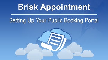 Set Up a Public Booking Portal | Brisk Appointment