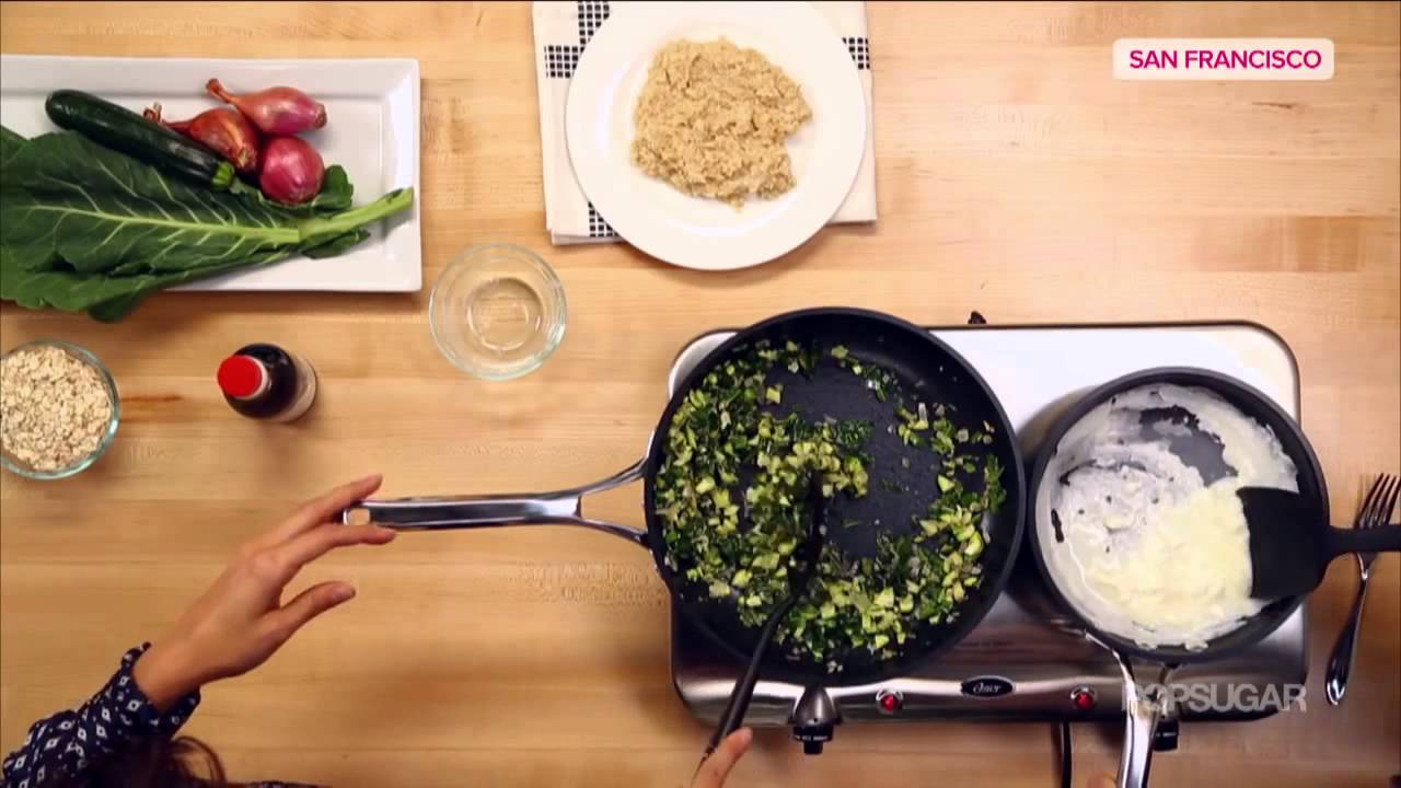 Cameron Diaz's Savory Oatmeal Recipe Healthy Recipes YouTube